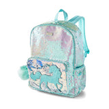 Justice Unicorn Flip Sequin Shaky Backpack