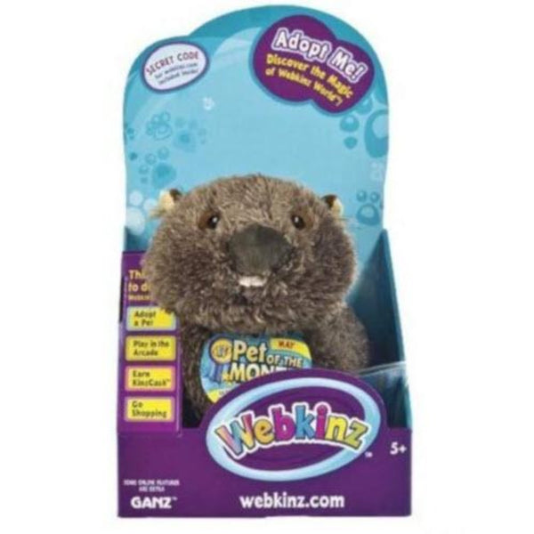 Webkinz Wombat May Pet of the Month in Box