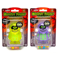 Halloween Glow-In-the-Dark Monster Candy Poopers (One Randomly Chosen)